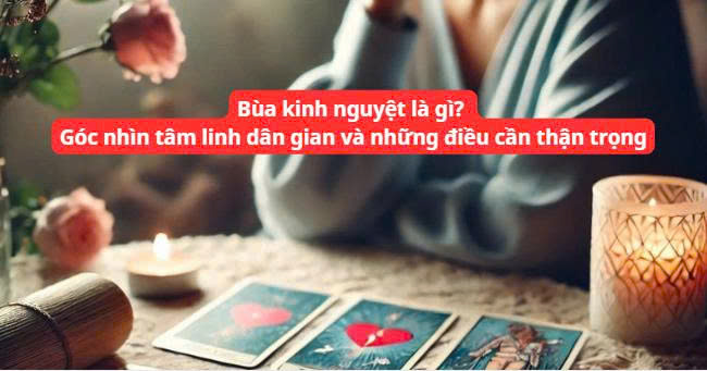 Bùa kinh nguyệt là gì? Góc nhìn tâm linh dân gian và những điều cần thận trọng