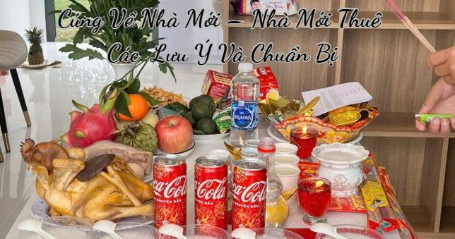 Cúng Về Nhà Mới – Nhà Mới Thuê: Các Lưu Ý Và Chuẩn Bị