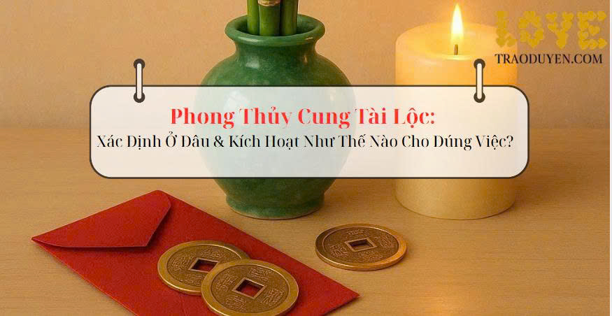 Phong Thủy Cung Tài Lộc: Xác Định Ở Đâu & Kích Hoạt Như Thế Nào Cho Đúng Việc?